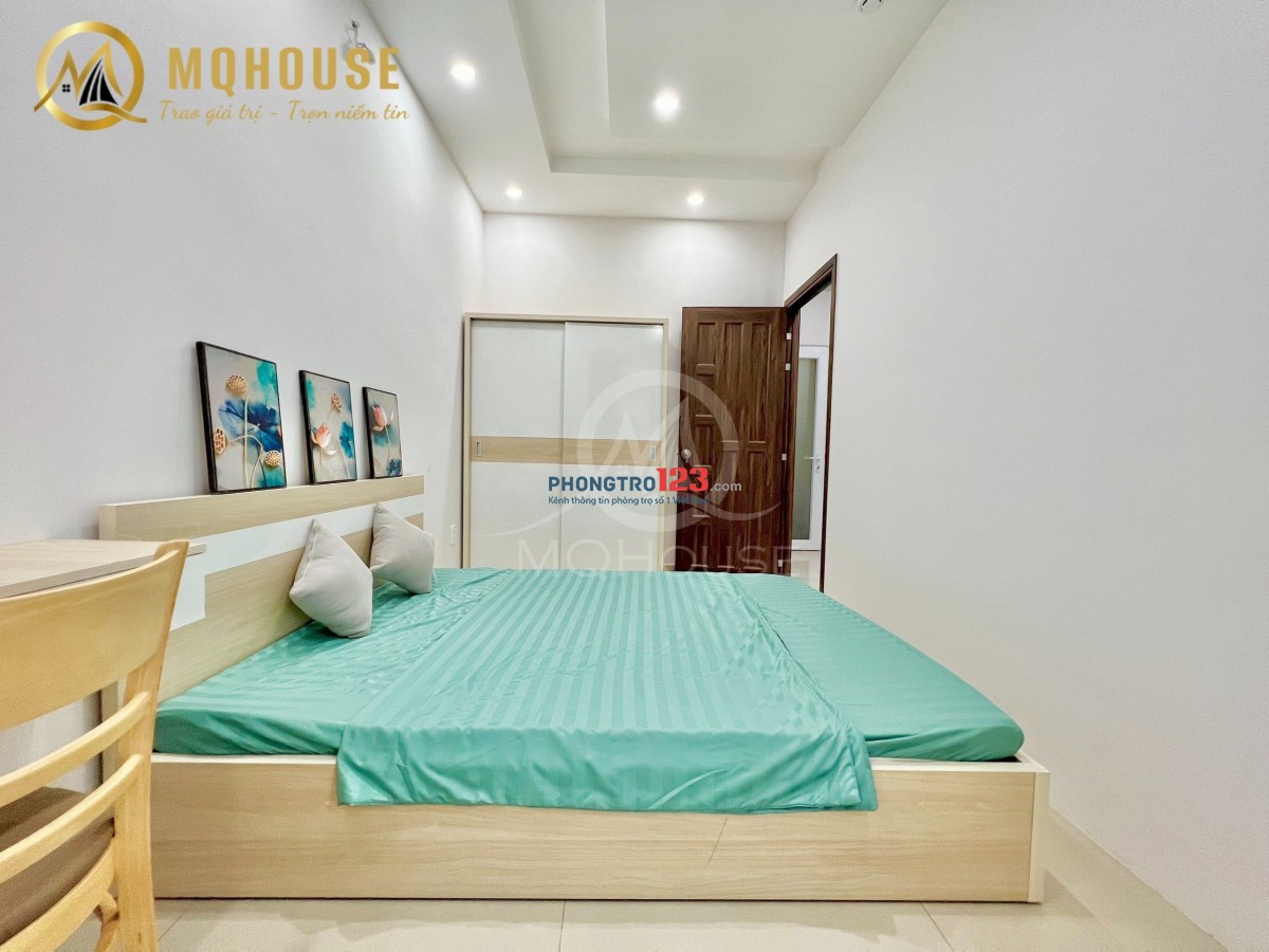 CHO THUÊ CHDV 1PN 1PK BAN CÔNG GẦN CẦU VƯỢT HOÀNG HOA THÁM - ETOWN