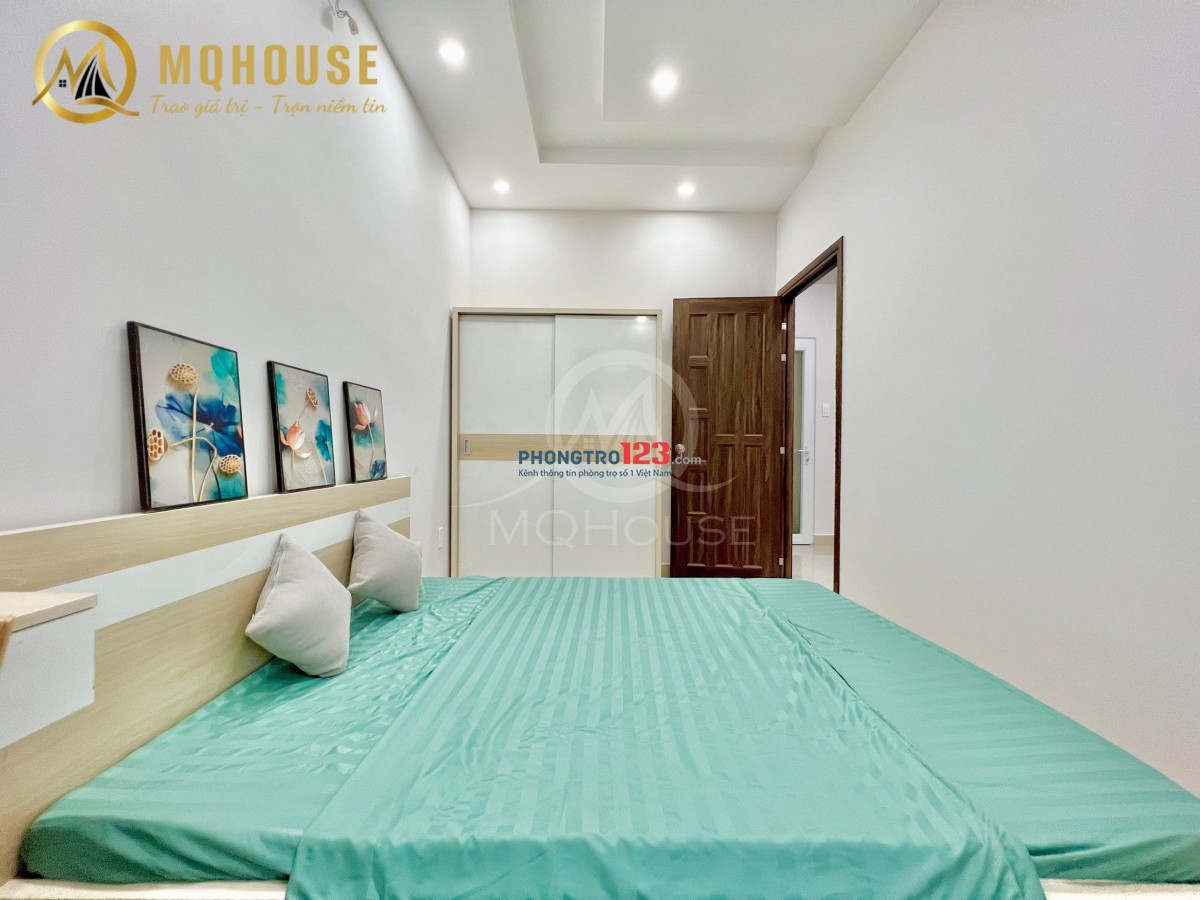 CHO THUÊ CHDV 1PN 1PK BAN CÔNG GẦN CẦU VƯỢT HOÀNG HOA THÁM - ETOWN