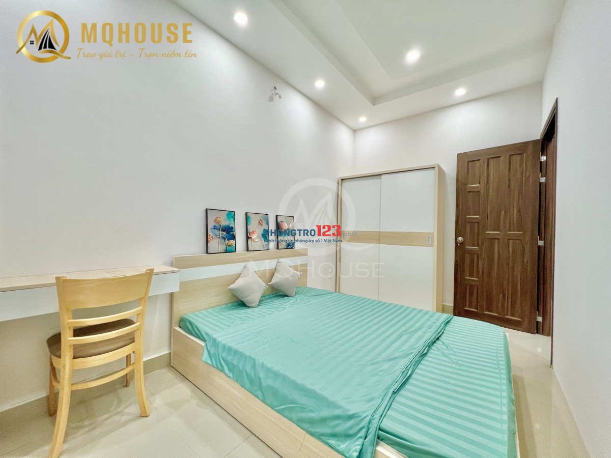 CHO THUÊ CHDV 1PN 1PK BAN CÔNG GẦN CẦU VƯỢT HOÀNG HOA THÁM - ETOWN