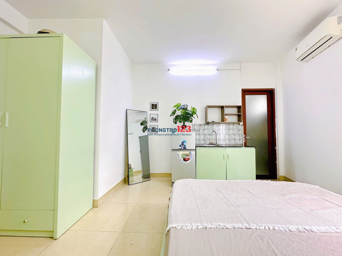 DỰ ÁN MỚI 30m2 FULL NỘI THẤT ĐƯỜNG NGUYỄN GIA TRÍ NGAY NGÃ TƯ HÀNG XANH GẦN ĐH HUTECH, NGOẠI THƯƠNG