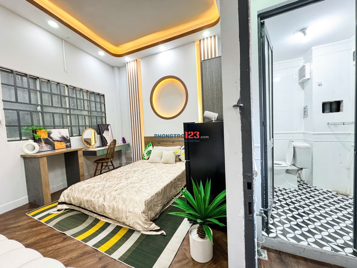 Cho thuê phòng trọ Quận 10, Bắc Hải - Tách bếp - Giá rẻ