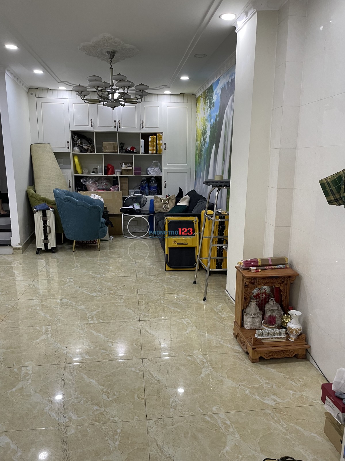 Phòng trọ nhà nguyên căn trung tâm Phú Nhuận có máy lạnh
