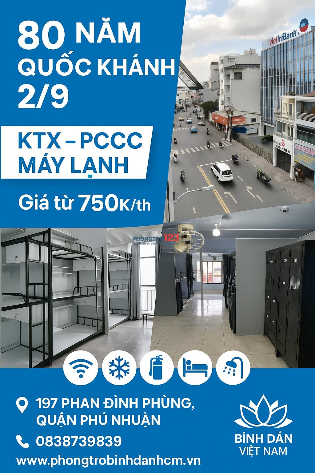 HỆ THỐNG CHO THUÊ KÝ TÚC XÁ – AN NINH SẠCH SẼ – GIỜ GIẤC TỰ DO – GIÁ CHỈ TỪ 750K