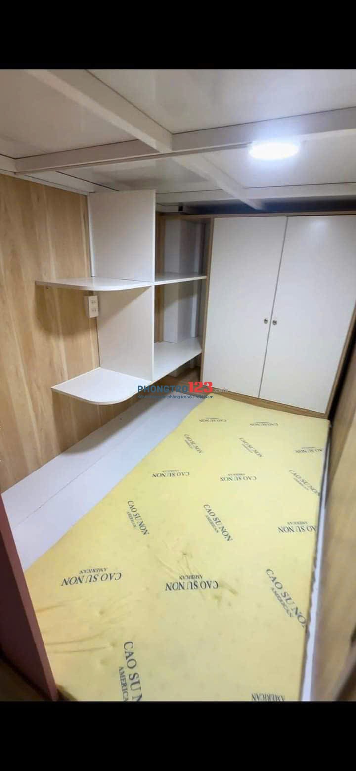 Hệ thống phòng 1 người KTX Sleepbox FULL NT xịn xò Q10 giá 1tr3k( Tùy chi nhánh)