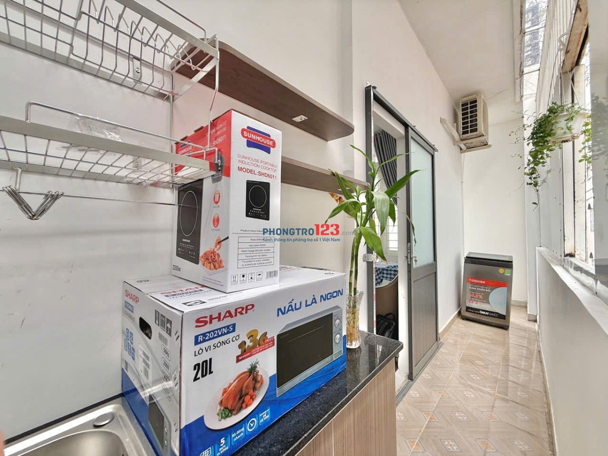 CHO THUÊ CĂN HỘ TRẦN HUY LIỆU GẦN CÔNG VIÊN HOÀNG VĂN THỤ - SÂN BAY TSN