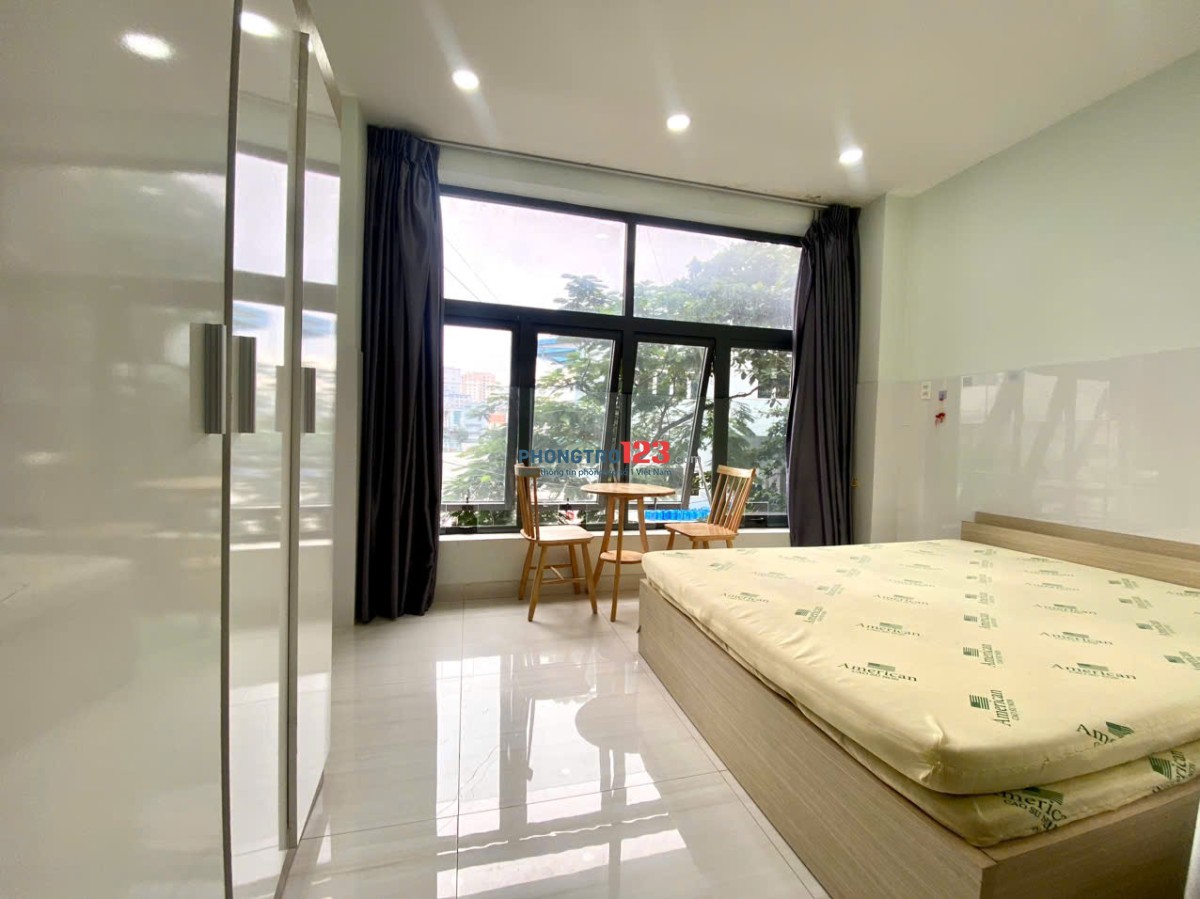  Căn Hộ Cho Thuê Full Nội Thất - Cửa Sổ - Ngay ĐH Giao Thông Vận Tải