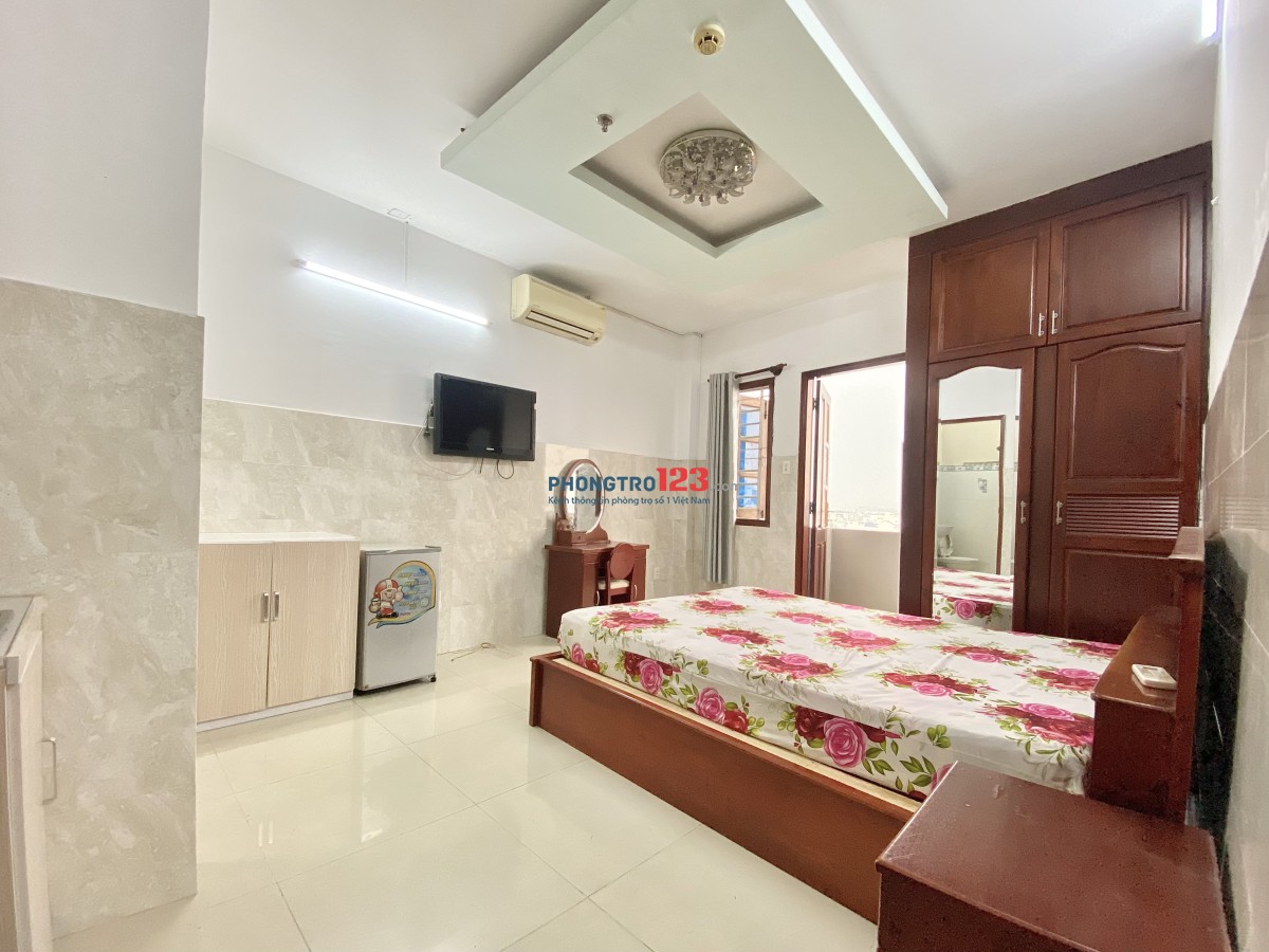 CHO THUÊ PHÒNG FULL NỘI THẤT MẶT TIỀN TRƯỜNG CHINH