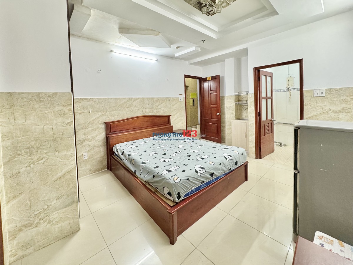 CHO THUÊ PHÒNG FULL NỘI THẤT MẶT TIỀN TRƯỜNG CHINH