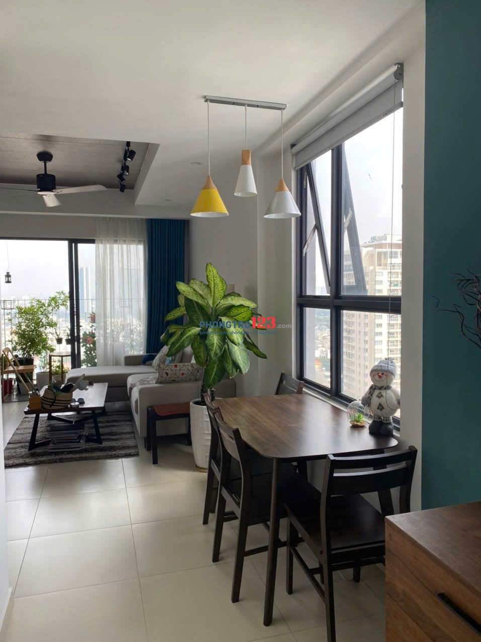 Carillon 5 ,Hòa Thạnh, Tân Phú:74m2, 2p ngủ,NT,12tr/th, Bancong.