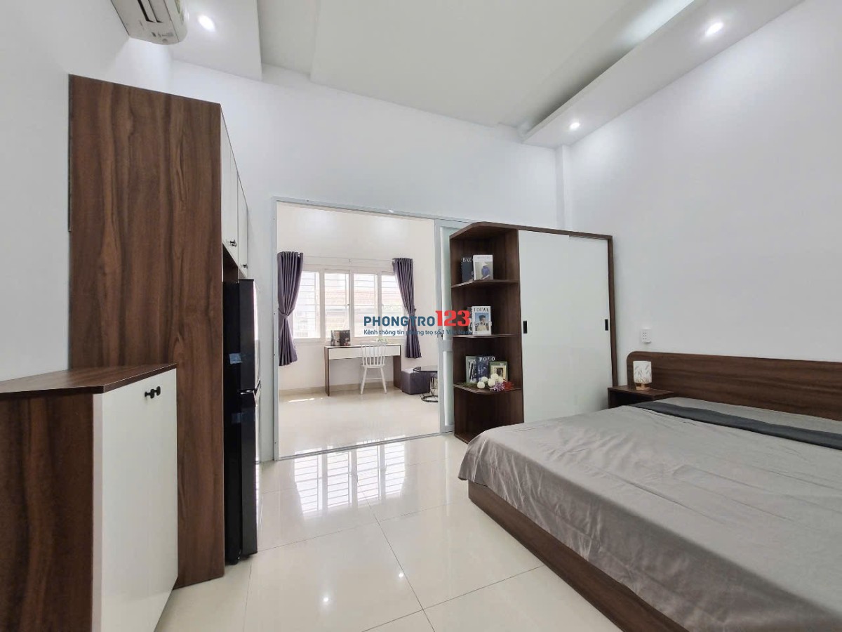 CHO THUÊ CĂN HỘ 1PN CỬA SỔ, 56m2 , NGAY TÔ HIẾN THÀNH - GẦN TOÀ NHÀ VIETTEL
