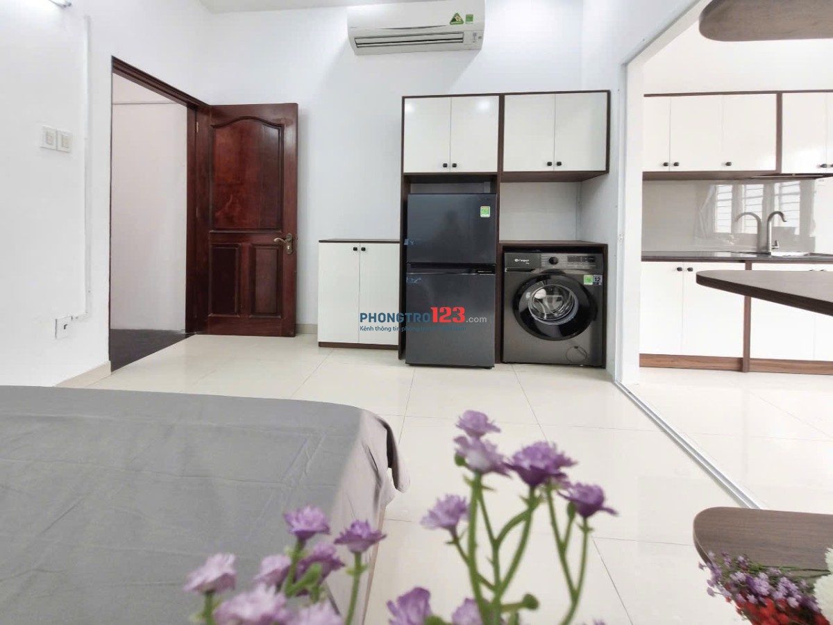 CHO THUÊ CĂN HỘ 1PN CỬA SỔ, 56m2 , NGAY TÔ HIẾN THÀNH - GẦN TOÀ NHÀ VIETTEL