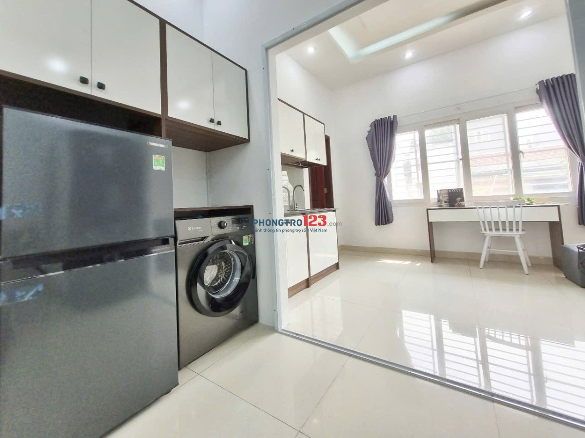 CHO THUÊ CĂN HỘ 1PN CỬA SỔ, 56m2 , NGAY TÔ HIẾN THÀNH - GẦN TOÀ NHÀ VIETTEL