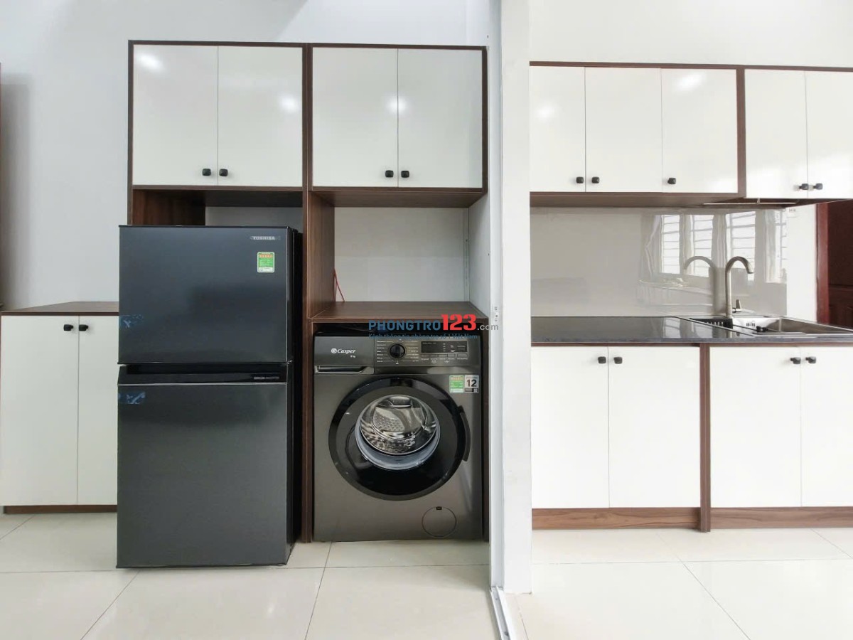CHO THUÊ CĂN HỘ 1PN CỬA SỔ, 56m2 , NGAY TÔ HIẾN THÀNH - GẦN TOÀ NHÀ VIETTEL