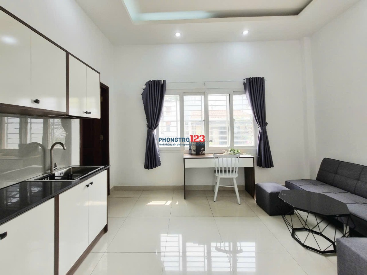 CHO THUÊ CĂN HỘ 1PN CỬA SỔ, 56m2 , NGAY TÔ HIẾN THÀNH - GẦN TOÀ NHÀ VIETTEL
