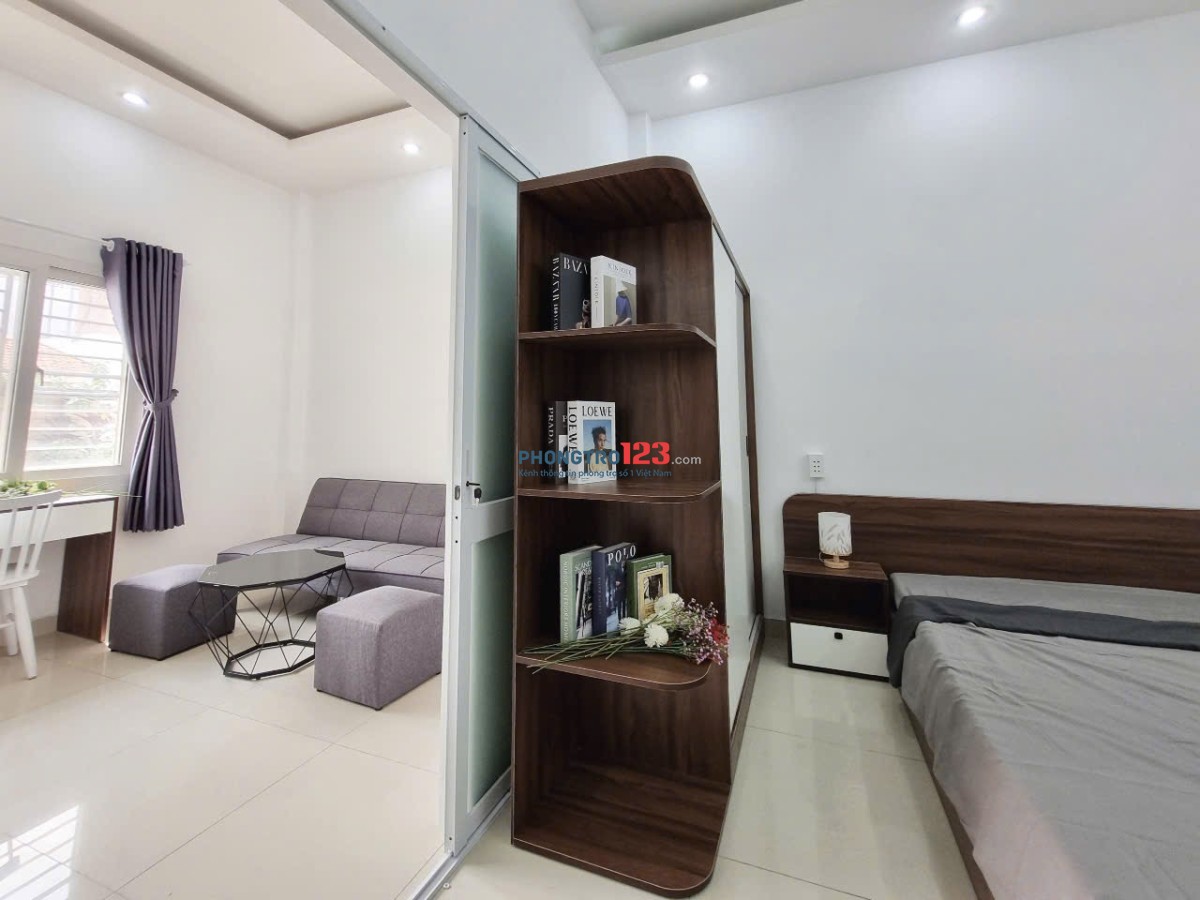 CHO THUÊ CĂN HỘ 1PN CỬA SỔ, 56m2 , NGAY TÔ HIẾN THÀNH - GẦN TOÀ NHÀ VIETTEL