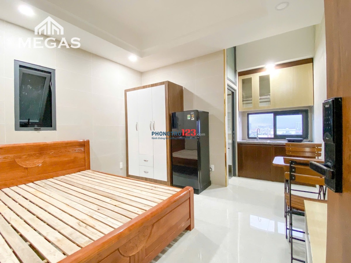 STUDIO 2 CỬA SỔ NHÀ MỚI 100% FULL NỘI THẤT - Ở 2 NGƯỜI THOẢI MÁI - NGAY COOPMART QUẬN 7