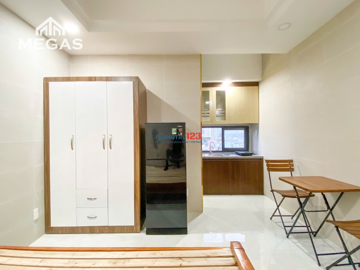 STUDIO 2 CỬA SỔ NHÀ MỚI 100% FULL NỘI THẤT - Ở 2 NGƯỜI THOẢI MÁI - NGAY COOPMART QUẬN 7