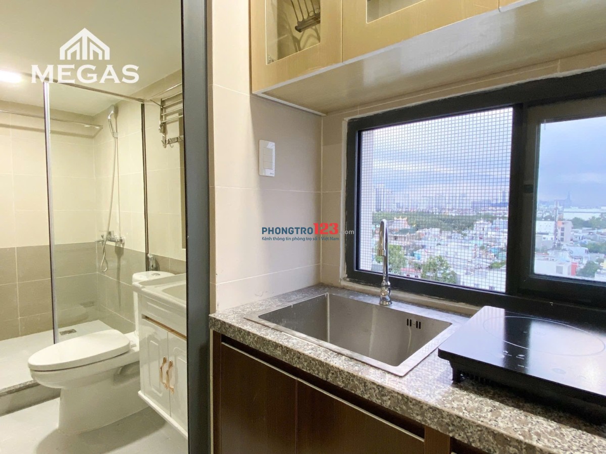STUDIO 2 CỬA SỔ NHÀ MỚI 100% FULL NỘI THẤT - Ở 2 NGƯỜI THOẢI MÁI - NGAY COOPMART QUẬN 7