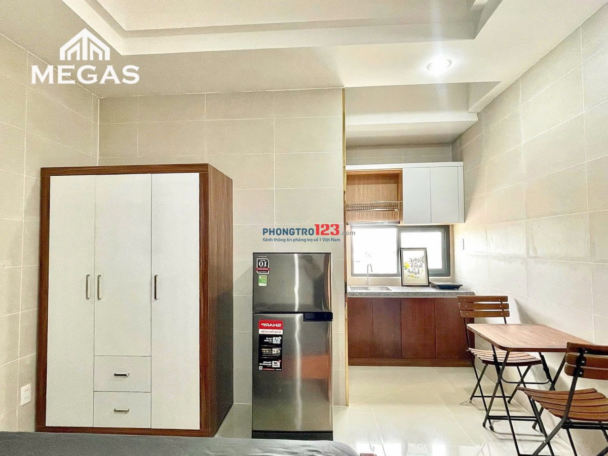 STUDIO 2 CỬA SỔ NHÀ MỚI 100% FULL NỘI THẤT - Ở 2 NGƯỜI THOẢI MÁI - NGAY COOPMART QUẬN 7