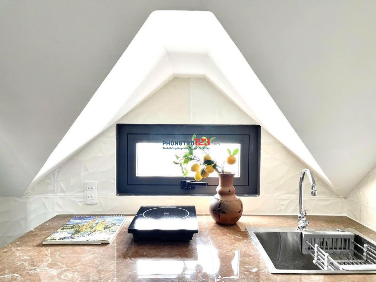 STUDIO 2 CỬA SỔ NHÀ MỚI 100% FULL NỘI THẤT - Ở 2 NGƯỜI THOẢI MÁI - NGAY COOPMART QUẬN 7