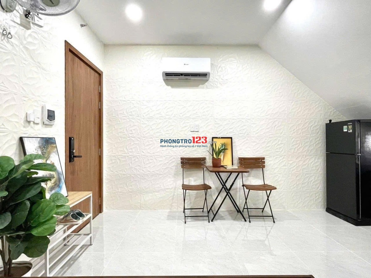 STUDIO 2 CỬA SỔ NHÀ MỚI 100% FULL NỘI THẤT - Ở 2 NGƯỜI THOẢI MÁI - NGAY COOPMART QUẬN 7