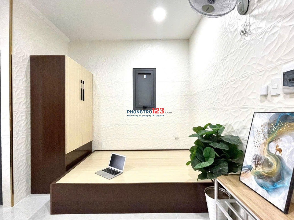 STUDIO 2 CỬA SỔ NHÀ MỚI 100% FULL NỘI THẤT - Ở 2 NGƯỜI THOẢI MÁI - NGAY COOPMART QUẬN 7
