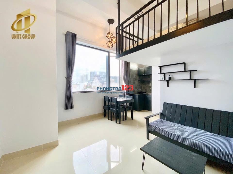 Cho thuê căn hộ dịch vụ duplex 40m2 ở tân quy q7 gần tdtu ufm nttu rmit lotte mart