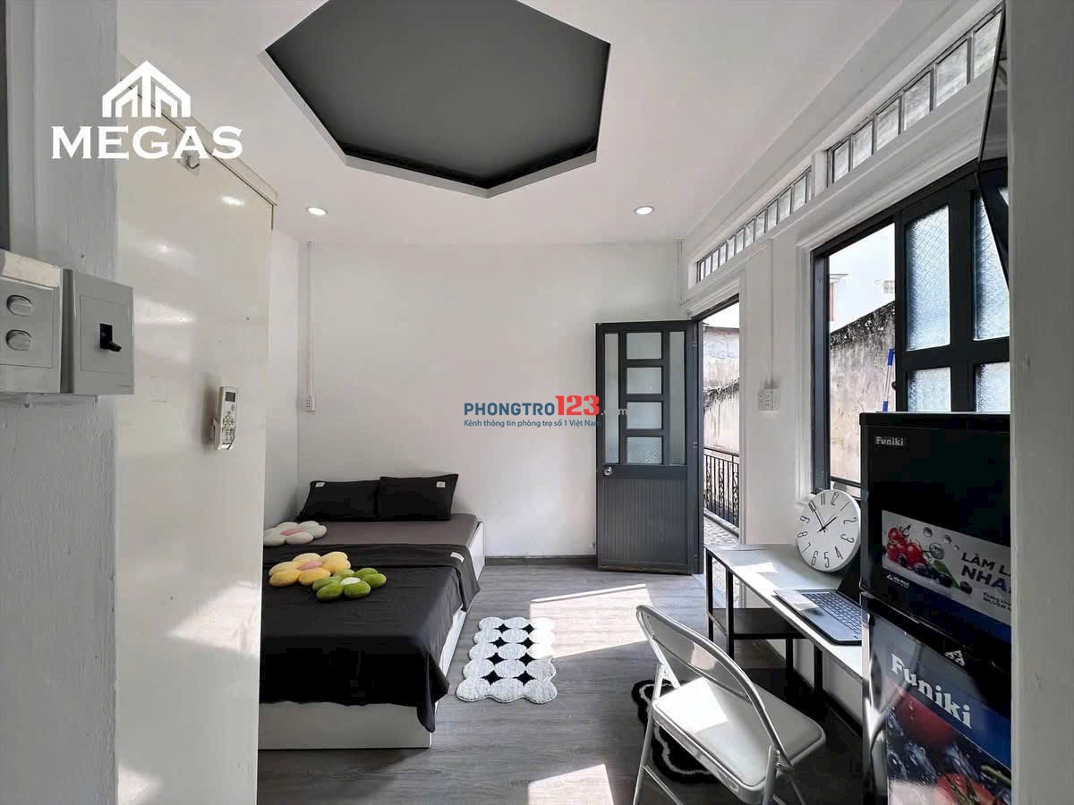 Phòng trọ rẻ đẹp Q3 - Lê Văn Sỹ - Tách bếp - 25m2 - gần ĐH Kinh tế TP.HCM (UEH), Đại học Sư phạm