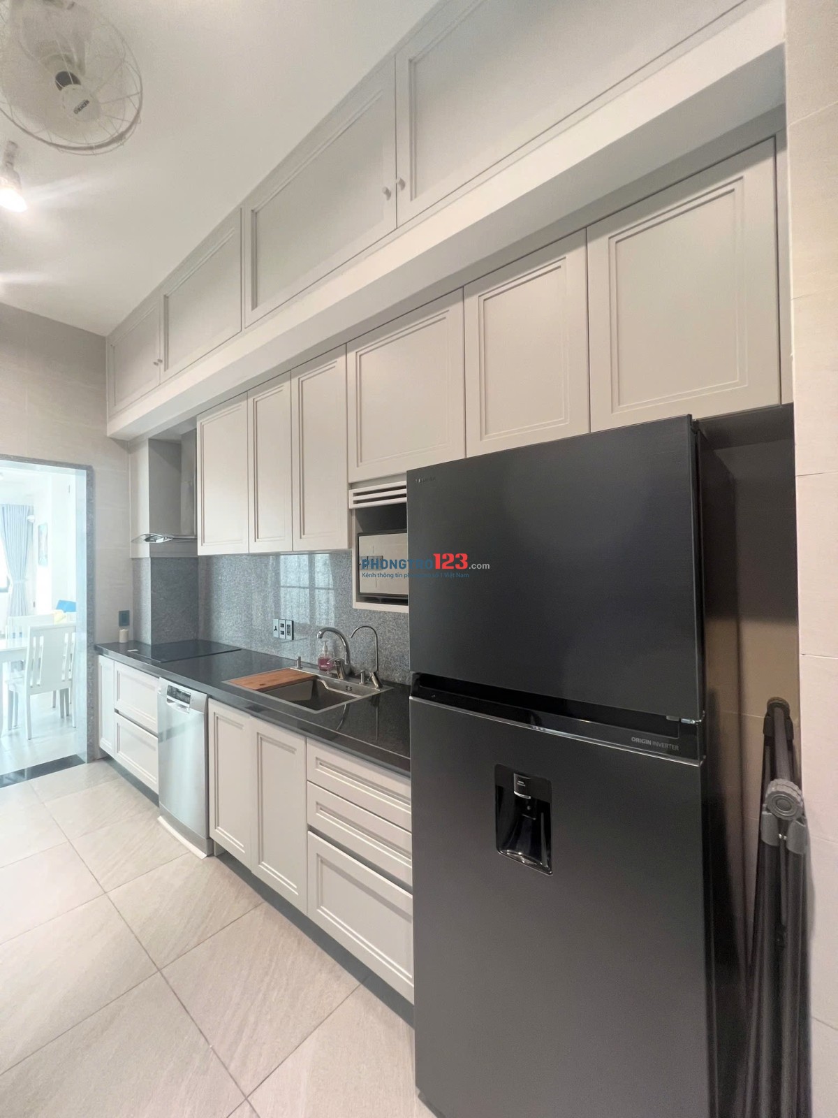 Chung cư Satra Eximland,Phú Nhuận:110m2,3p ngủ,2wc,NT,22tr/tháng
