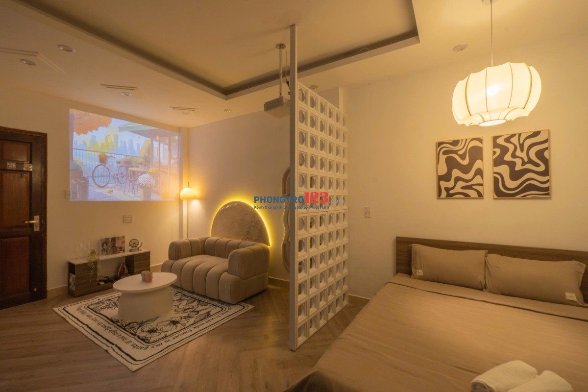 Studio xinh gần cầu Thị Nghè, XVNT - NTMK, full nội thất thang máy Bình Thạnh giáp Đakao Quận 1