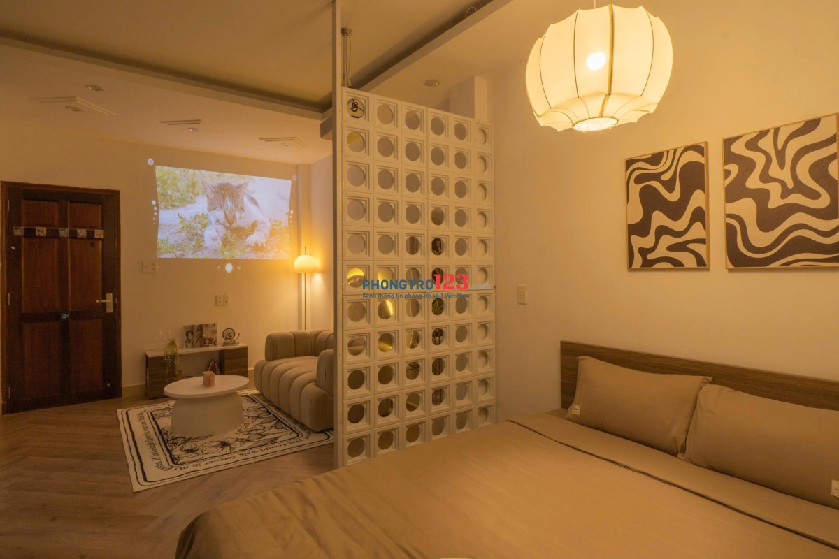 Studio xinh gần cầu Thị Nghè, XVNT - NTMK, full nội thất thang máy Bình Thạnh giáp Đakao Quận 1
