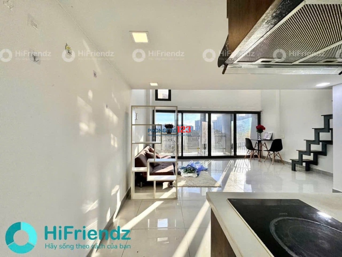 Căn hộ duplex ban công 40m2 ở huỳnh tấn phát q7 gần ufm - tdtu - cầu tân thuận - phú mỹ hưng