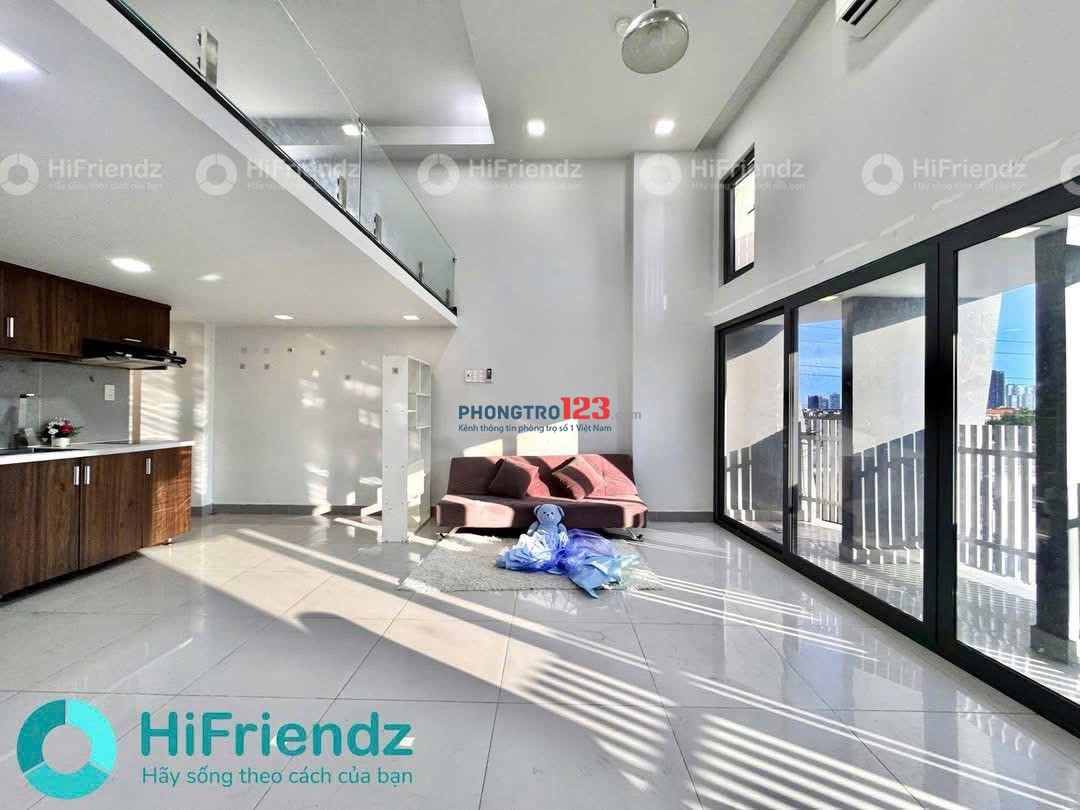 Căn hộ duplex ban công 40m2 ở huỳnh tấn phát q7 gần ufm - tdtu - cầu tân thuận - phú mỹ hưng