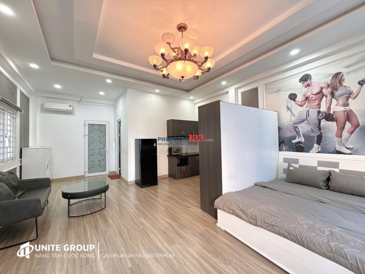 CĂN HỘ 1 PHÒNG NGỦ RỘNG 50M2 – ĐIỆN BIÊN PHỦ, Q10 – GẦN ĐH BÁCH KHOA & ĐH KINH TẾ