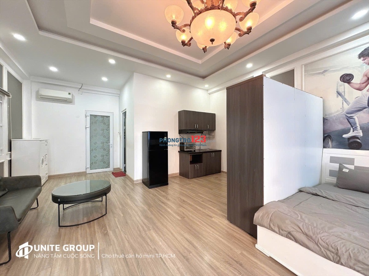 CĂN HỘ 1 PHÒNG NGỦ RỘNG 50M2 – ĐIỆN BIÊN PHỦ, Q10 – GẦN ĐH BÁCH KHOA & ĐH KINH TẾ
