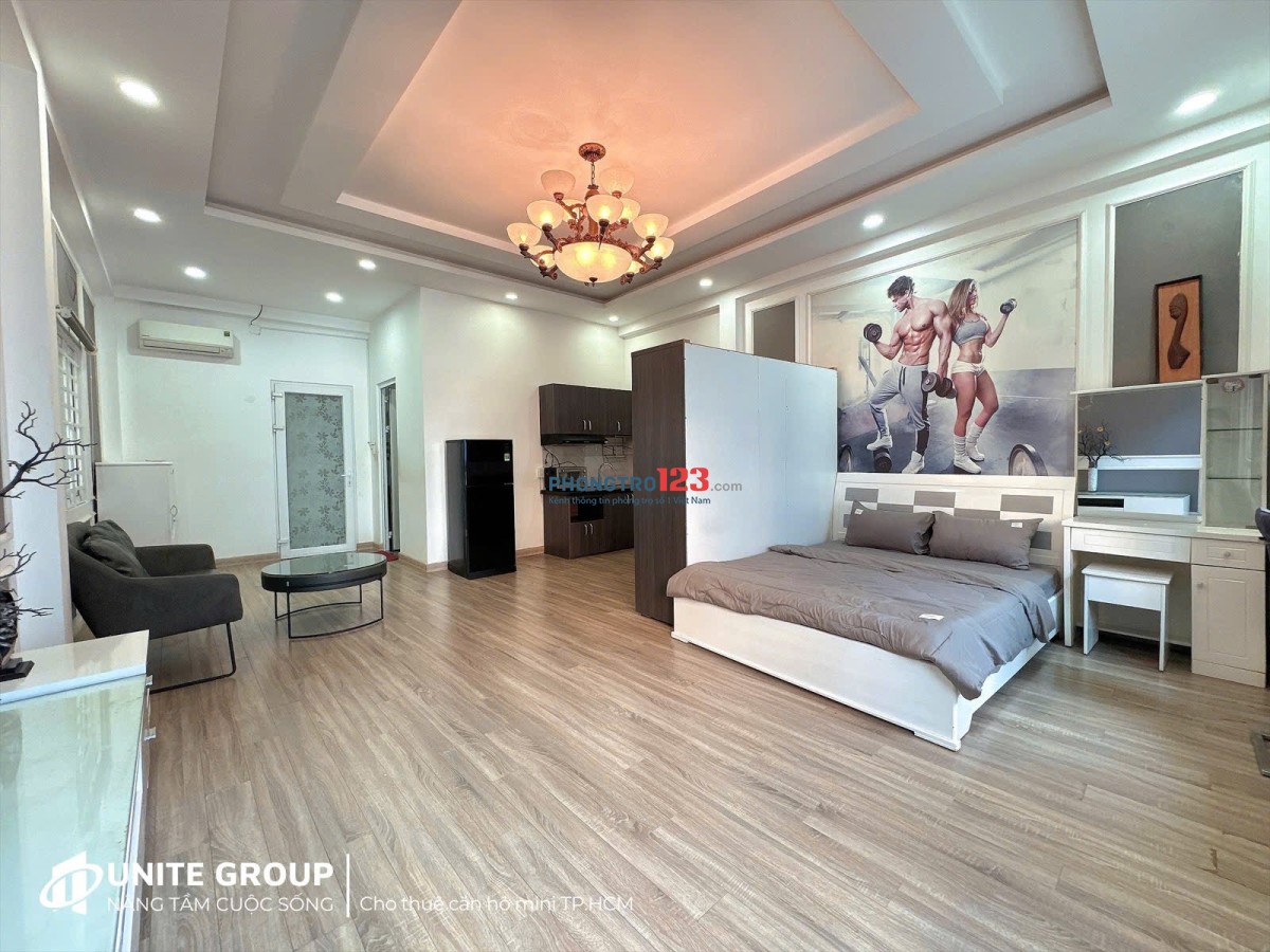 CĂN HỘ 1 PHÒNG NGỦ RỘNG 50M2 – ĐIỆN BIÊN PHỦ, Q10 – GẦN ĐH BÁCH KHOA & ĐH KINH TẾ