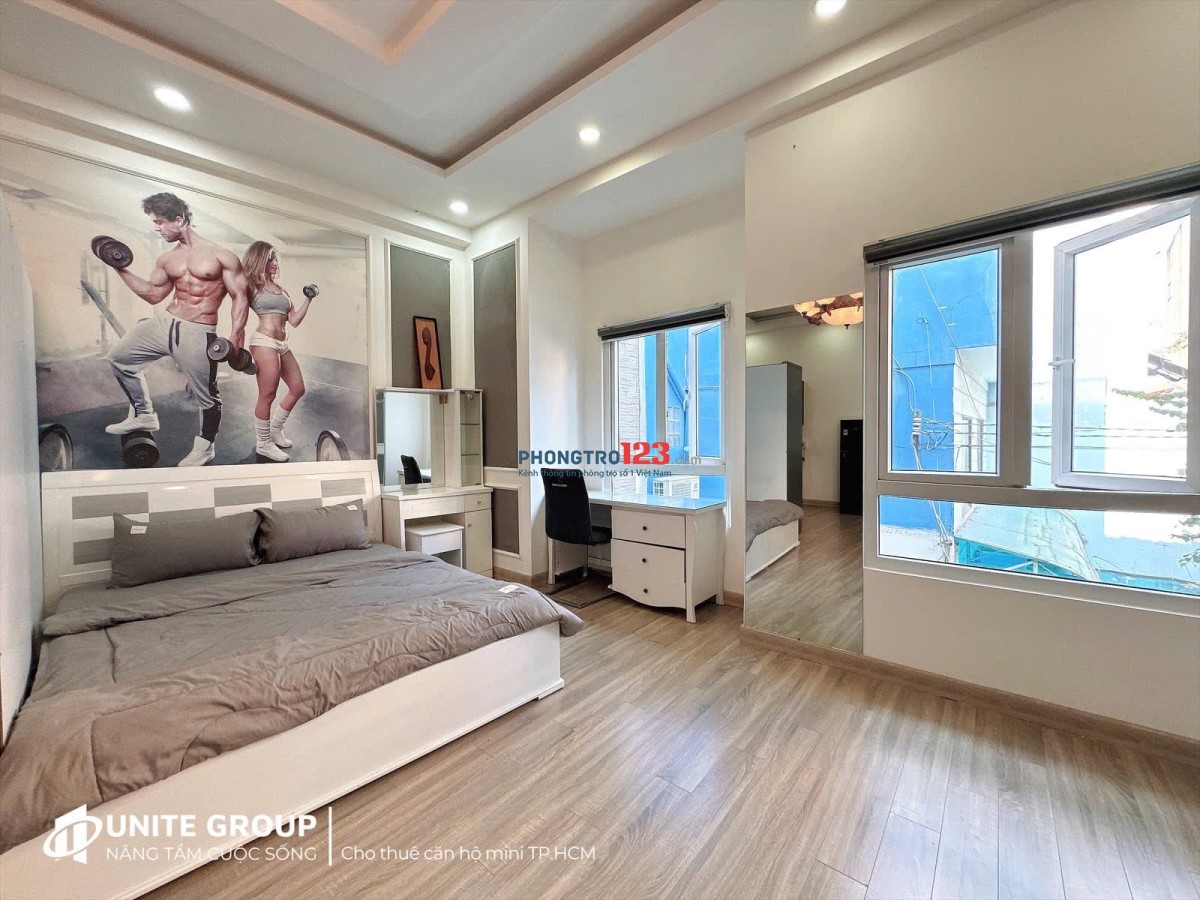 CĂN HỘ 1 PHÒNG NGỦ RỘNG 50M2 – ĐIỆN BIÊN PHỦ, Q10 – GẦN ĐH BÁCH KHOA & ĐH KINH TẾ