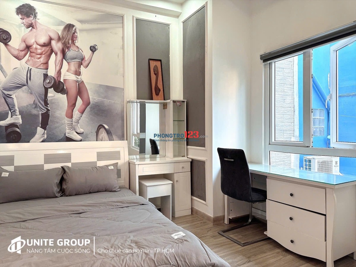 CĂN HỘ 1 PHÒNG NGỦ RỘNG 50M2 – ĐIỆN BIÊN PHỦ, Q10 – GẦN ĐH BÁCH KHOA & ĐH KINH TẾ
