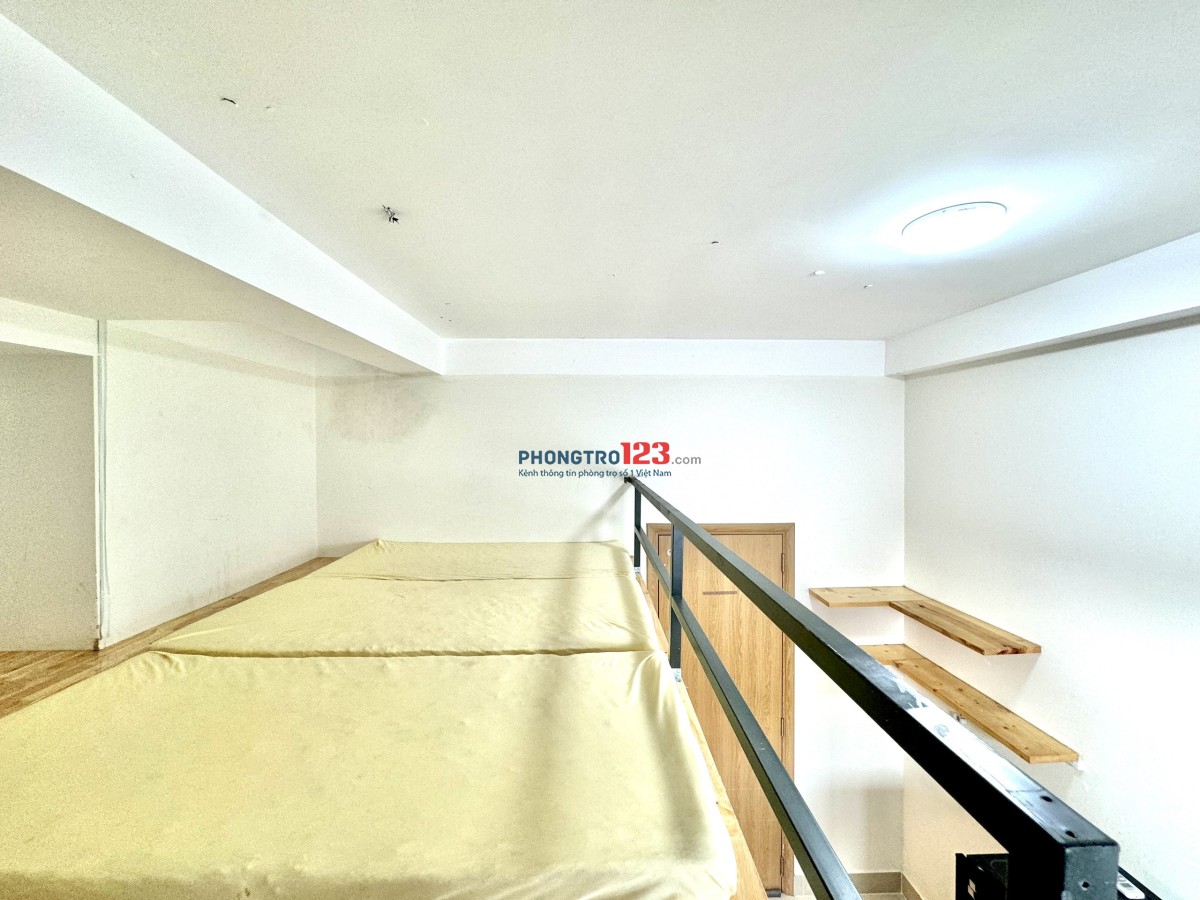 GÁC LỬNG CỬA SỔ TRỜI, FULL TIỆN NGHI NGAY NGÃ TƯ HÀNG XANH, ĐH GTVT...