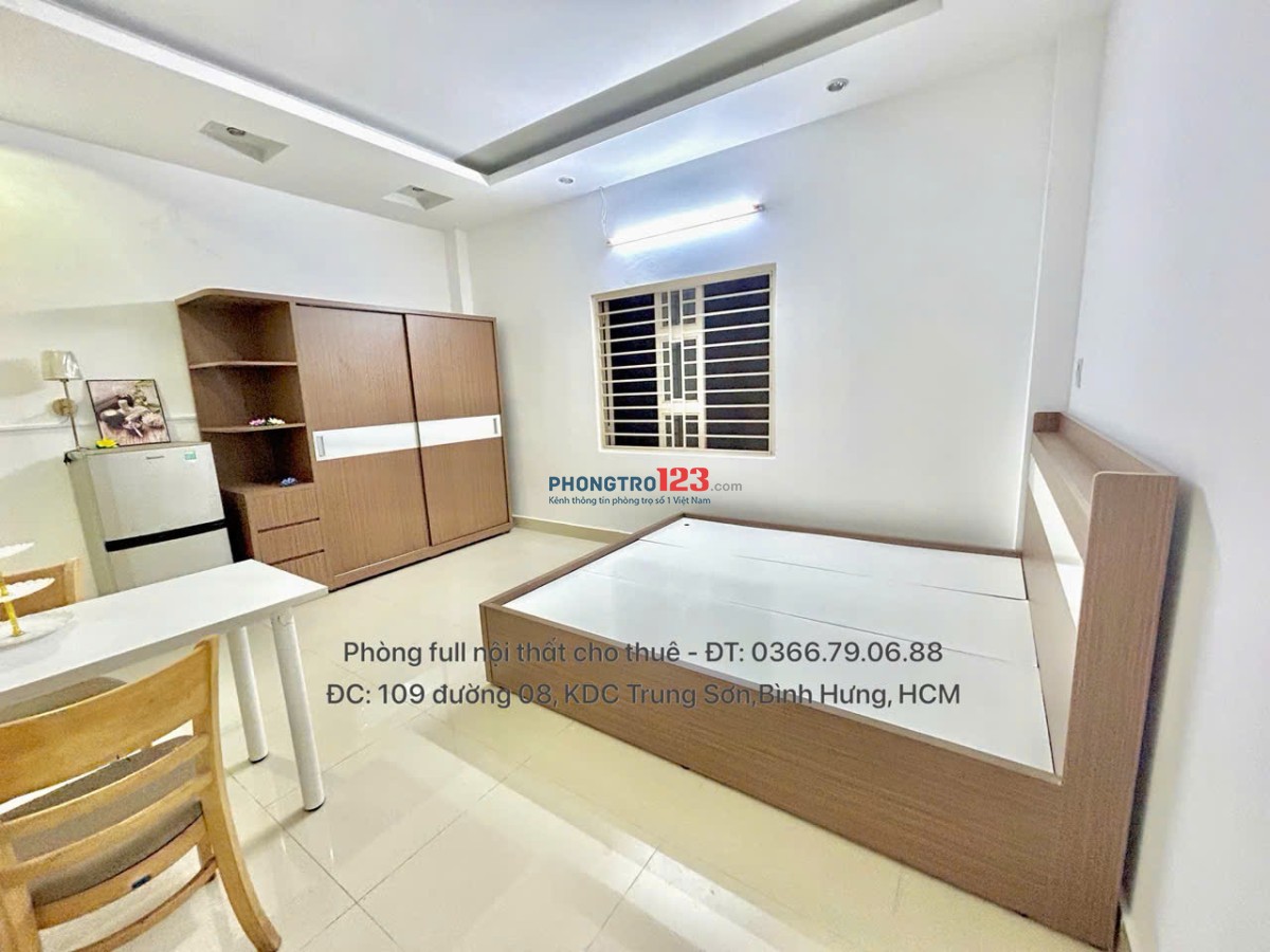 Phòng Studio - Phòng Trọ cho thuê giá rẻ Khu Trung Sơn chỉ từ 1,5tr
