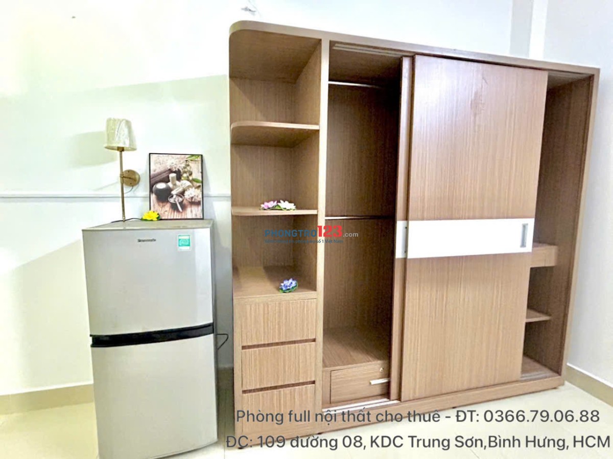 Phòng Studio - Phòng Trọ cho thuê giá rẻ Khu Trung Sơn chỉ từ 1,5tr