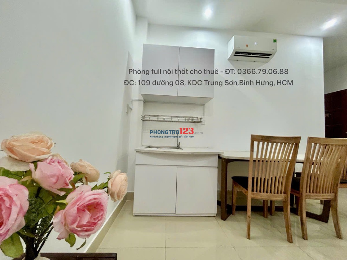 Phòng Studio - Phòng Trọ cho thuê giá rẻ Khu Trung Sơn chỉ từ 1,5tr