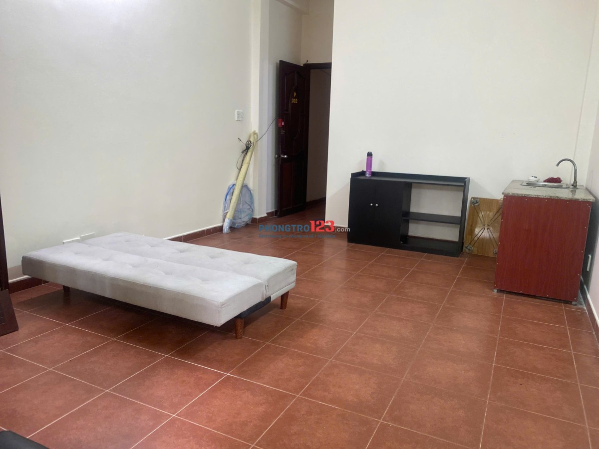 Cho thuê phòng trọ 40m2 Đường Chu văn An, Bình Thạnh