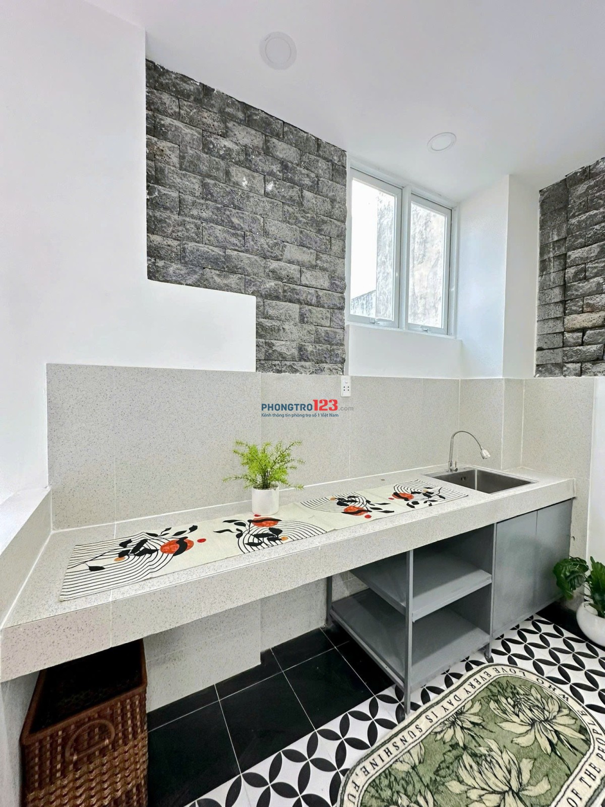 CHO THUÊ CĂN HỘ HOÀNG VĂN THỤ FULL NỘI THẤT BAN CÔNG GẦN SÂN BAY TSN