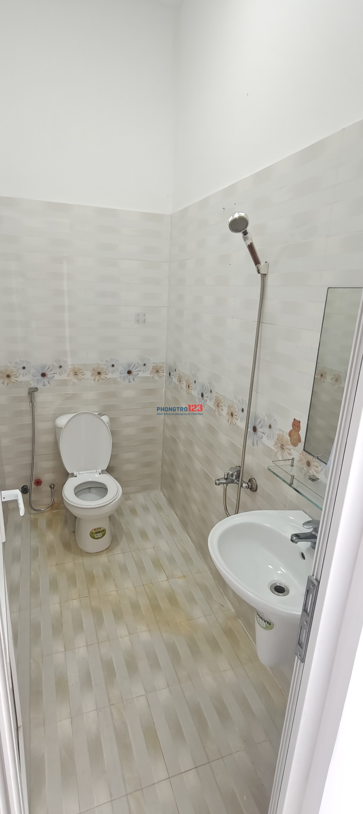 Phòng trọ mới tinh cách trường huflit chỉ 5 phút