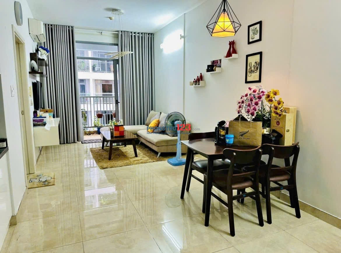 Chung Cư Res Green Tower - Tân Phú : 70m2- 2p ngủ, 12tr, NT