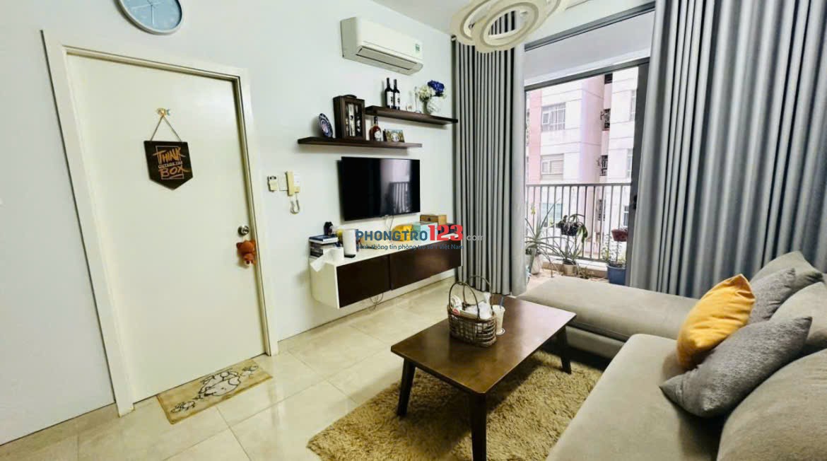 Chung Cư Res Green Tower - Tân Phú : 70m2- 2p ngủ, 12tr, NT