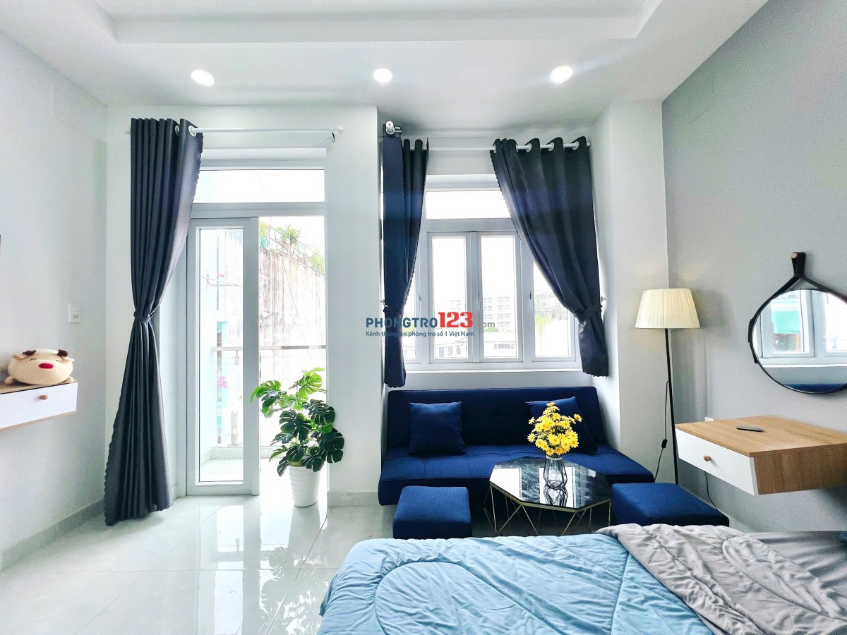 CĂN HỘ FULL NỘI THẤT BAN CÔNG, MÁY GIẶT RIÊNG - LÝ THƯỜNG KIỆT, TÂN BÌNH - GẦN SÂN BAY, ĐH BKU, VHU