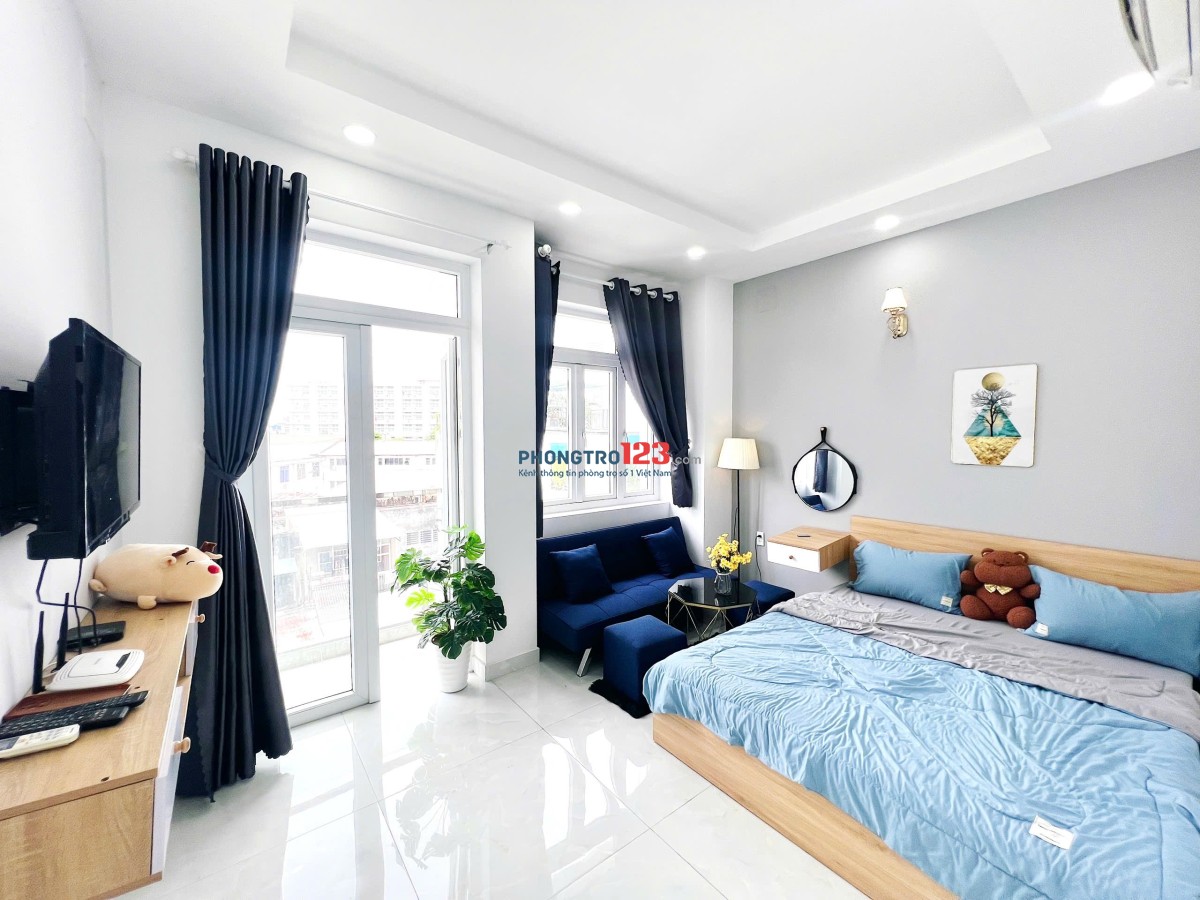 CĂN HỘ FULL NỘI THẤT BAN CÔNG, MÁY GIẶT RIÊNG - LÝ THƯỜNG KIỆT, TÂN BÌNH - GẦN SÂN BAY, ĐH BKU, VHU