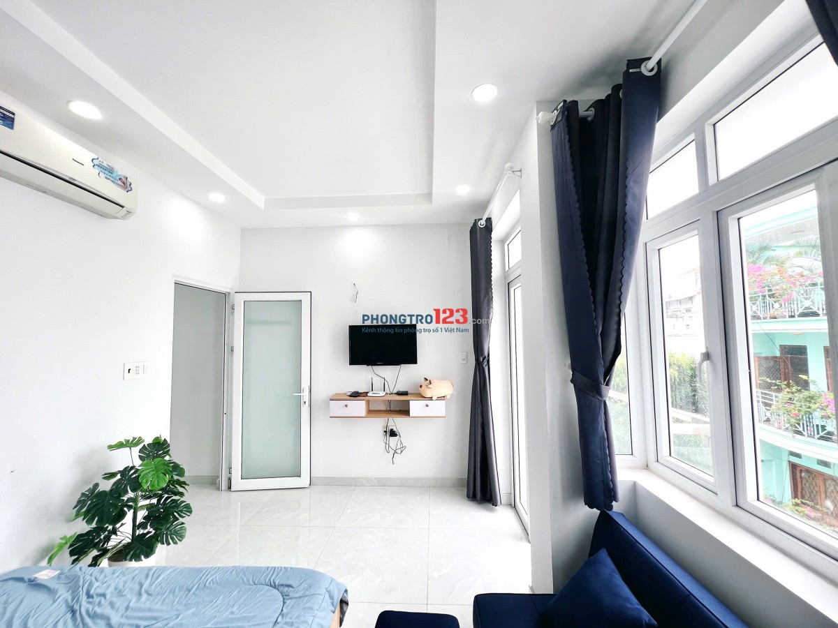CĂN HỘ FULL NỘI THẤT BAN CÔNG, MÁY GIẶT RIÊNG - LÝ THƯỜNG KIỆT, TÂN BÌNH - GẦN SÂN BAY, ĐH BKU, VHU